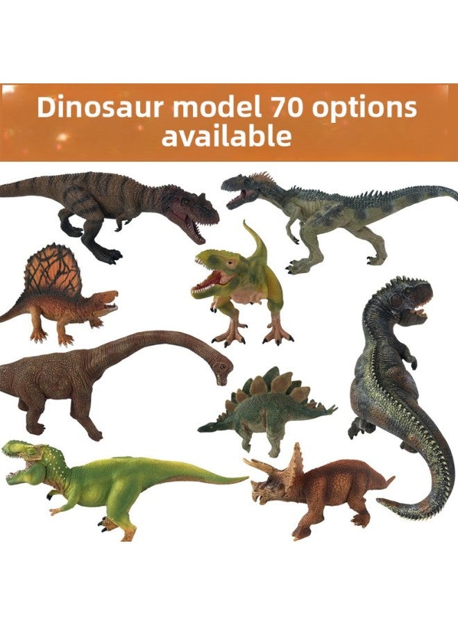 Toy Simulation Dinosaur Toy Tyrannosaurus Rex Tyrannosaurus Monster Dragon King Dragon Brachiosaurus Boy Birthday Gift-Color:M5021 Calf Dragon (56.9g) - Image 2